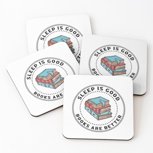 Item preview, Sleep Is Good Books Are Better Funny Saying For Book Lovers designed and sold by Kitten2220.