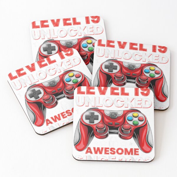 Item preview, Level 19 Unlocked Awesome Since 2003 19th Birthday Gaming  designed and sold by selimane.