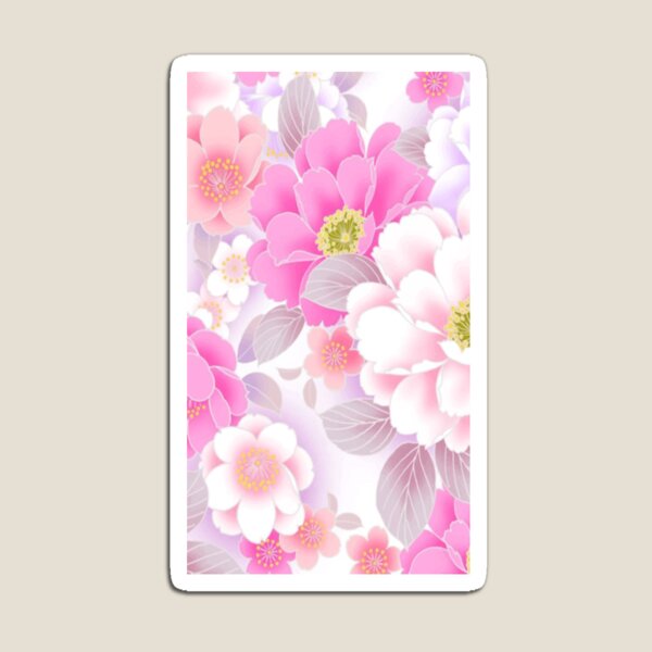 Artikelvorschau, Rosa Blumenmuster entworfen und verkauft von BenSmithz.