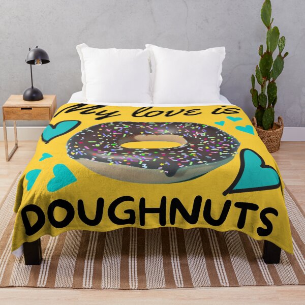 Item preview, My love is Doughnuts Love Donuts- Donut Lover designed and sold by BronikowskiART.