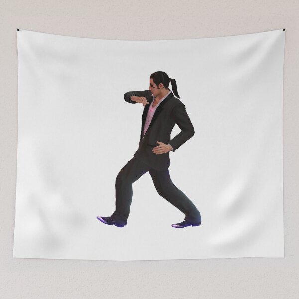 Item preview, Power Video Games Attract Young People Wonderful Dancing Majima Retro designed and sold by ChamoroBowmaney.