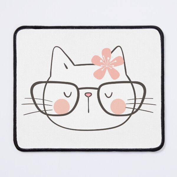 Item preview, Intellectual cat face designed and sold by EMIPRINCESS.