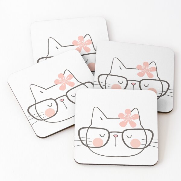 Item preview, Intellectual cat face designed and sold by EMIPRINCESS.