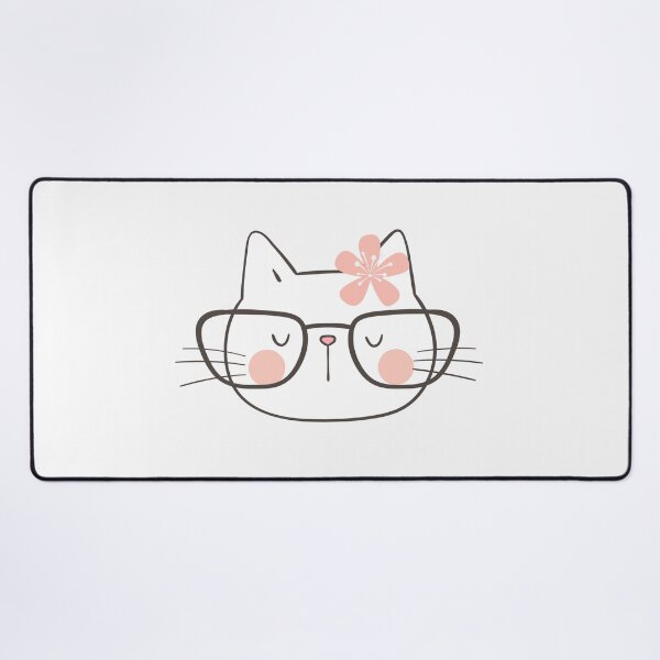 Item preview, Intellectual cat face designed and sold by EMIPRINCESS.