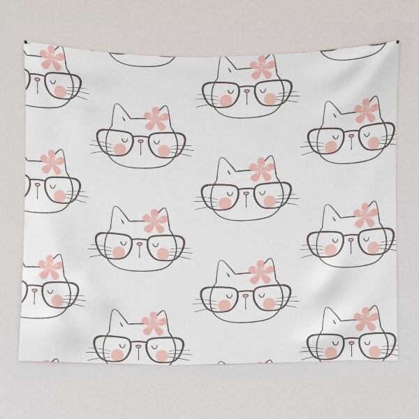 Item preview, Intellectual cat face designed and sold by EMIPRINCESS.