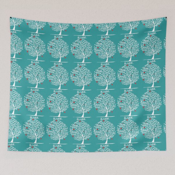 Item preview, We are Oliver Funny Family Tree   designed and sold by EldritchArts09.