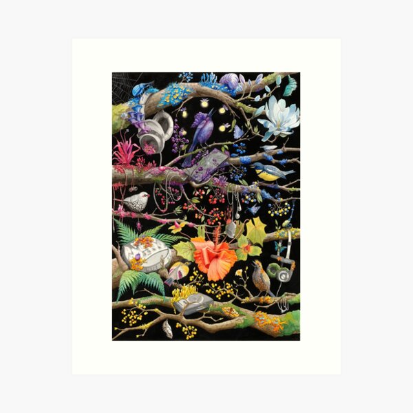 Item preview, Modern Music - Bird Concerto with Headphones designed and sold by Stephanie KILGAST.