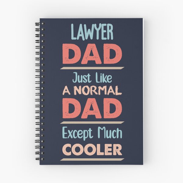 Item preview, Lawyer Dad Just Like A Normal Dad Except Much Cooler - Funny Lawyer quote gift idea For Men and Women designed and sold by Mmmm3344.