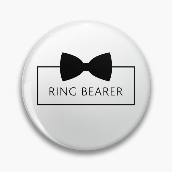 Item preview, Ring bearer Wedding party Bow tie Ring security  designed and sold by KateBilous.