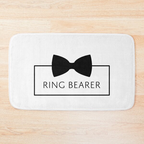 Item preview, Ring bearer Wedding party Bow tie Ring security  designed and sold by KateBilous.