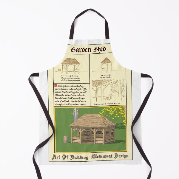 Item preview, Medieval Garden Shed Design designed and sold by R-Verouden.