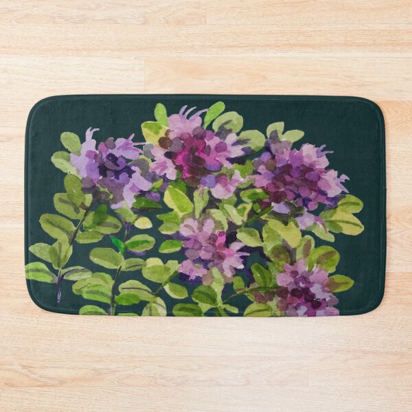 Item preview, wild Thyme in bloom designed and sold by Lemontreeart63.