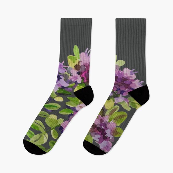 Item preview, wild Thyme in bloom designed and sold by Lemontreeart63.