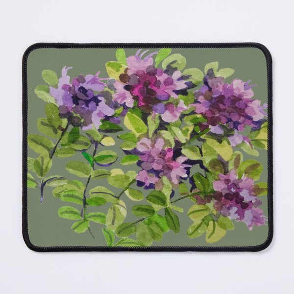 Item preview, wild Thyme in bloom designed and sold by Lemontreeart63.