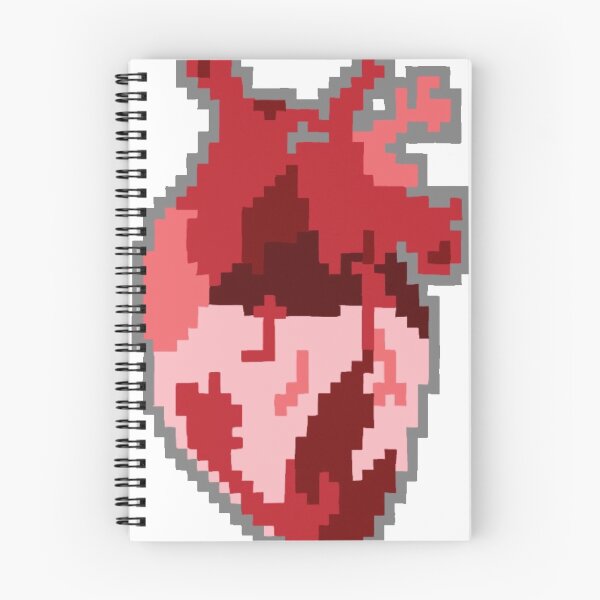 Item preview, pixelated heart designed and sold by mysteriosupafan.