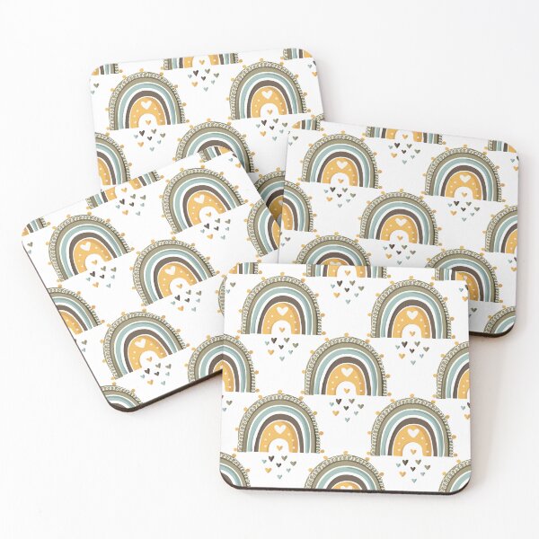 Item preview, Boho Rainbow Pattern designed and sold by boholove101.