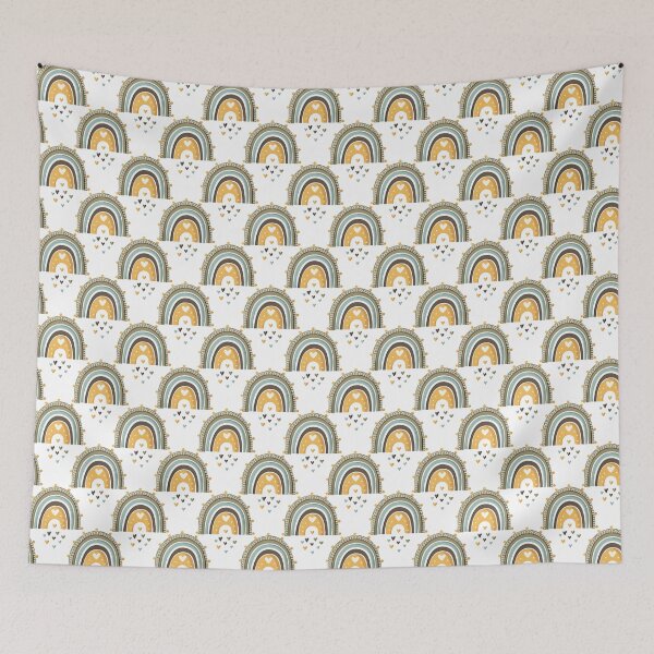Item preview, Boho Rainbow Pattern designed and sold by boholove101.