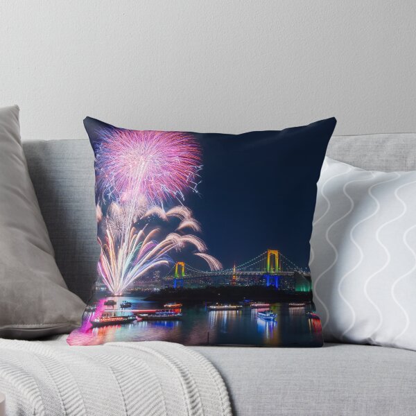 Item preview, Fireworks over the river. designed and sold by Ettenhuber.