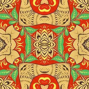 Artwork thumbnail, Autumn Riding Pattern by Go-Postal