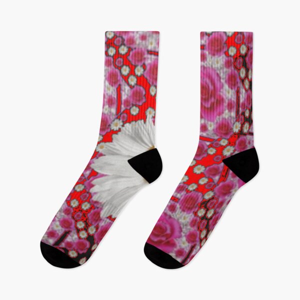 Item preview, SHASTA DAISY ABSTRACT ROSE GARDEN PATTERN designed and sold by sharlesart.
