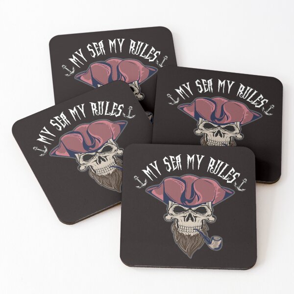 Item preview, Pirates on the High Seas My Sea My Rules Anchor Summer motif designed and sold by ReneMM.