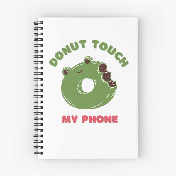 Item preview, Donot Touch My Phone - Chocolate donut designed and sold by bsrishika.