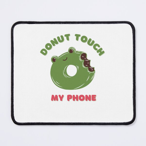 Item preview, Donot Touch My Phone - Chocolate donut designed and sold by bsrishika.