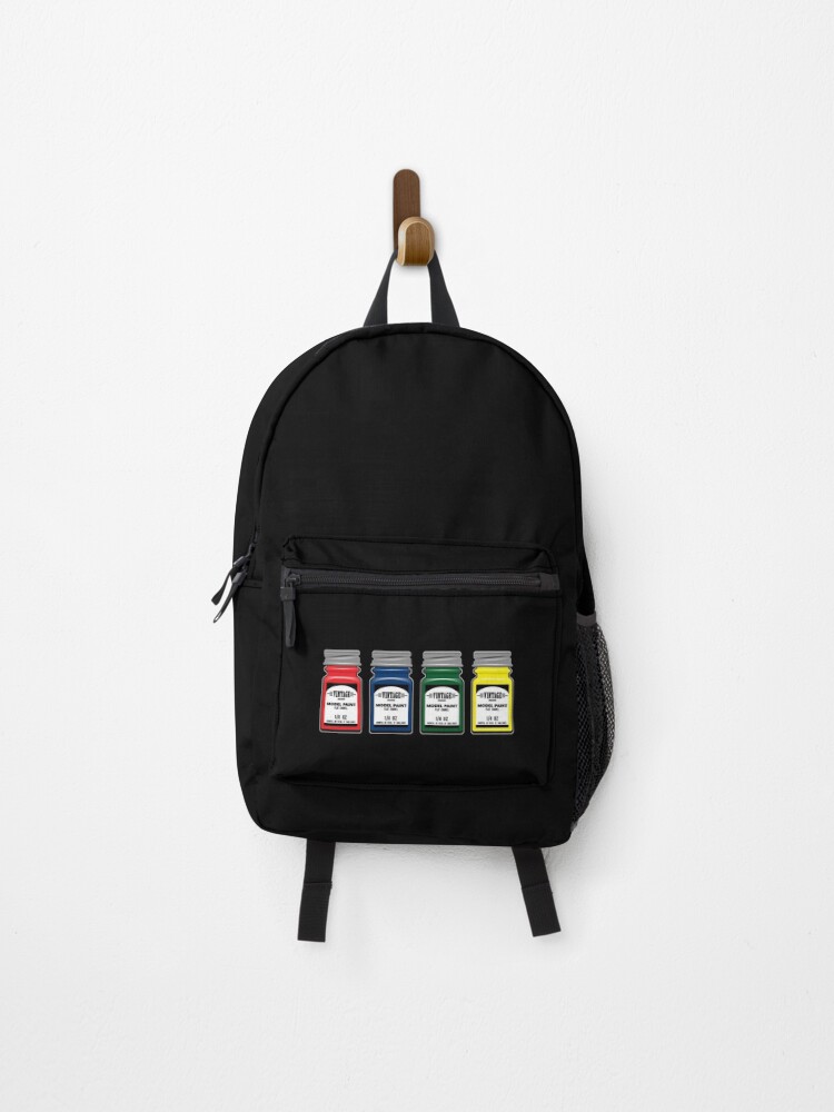 Thumbnail 1 of 3, Backpack, Model Paint designed and sold by GloopTrekker.