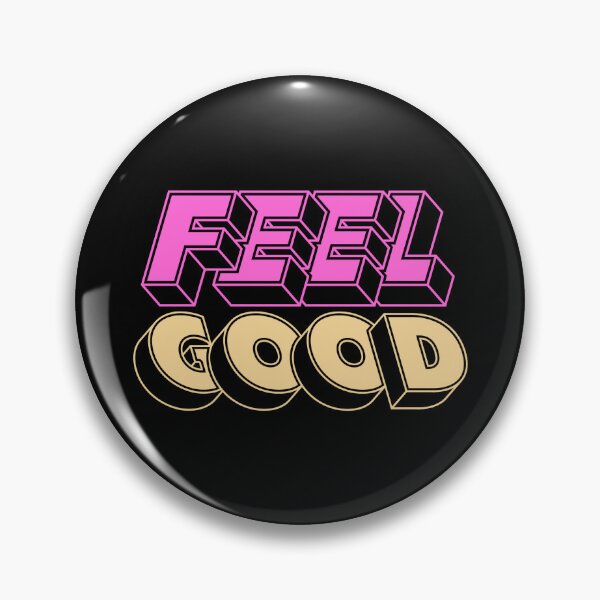 Item preview, Feel Good, 3D typography designed and sold by LindekransDsign.