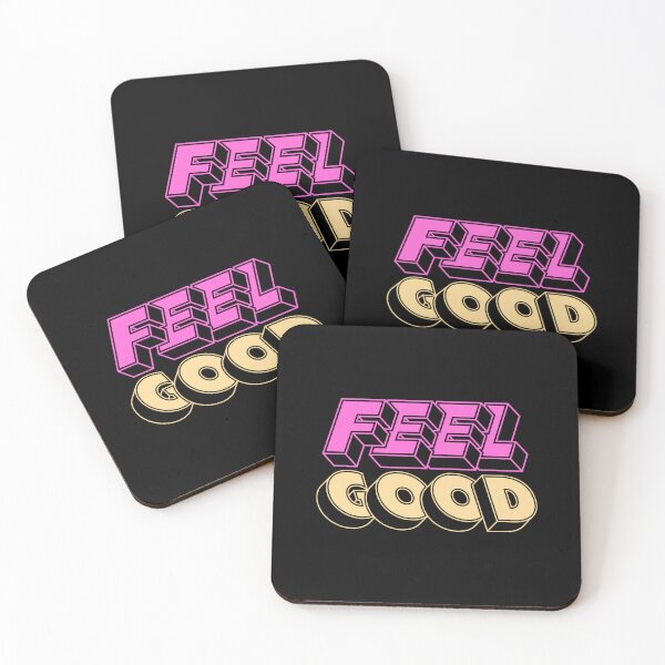 Item preview, Feel Good, 3D typography designed and sold by LindekransDsign.