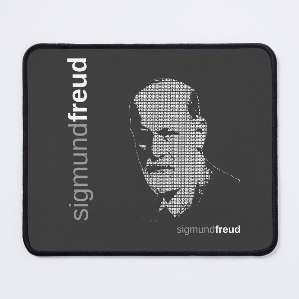 Item preview, Sigmund Freud typographic poster designed and sold by CMYKStudio.