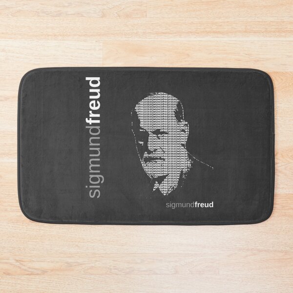 Item preview, Sigmund Freud typographic poster designed and sold by CMYKStudio.