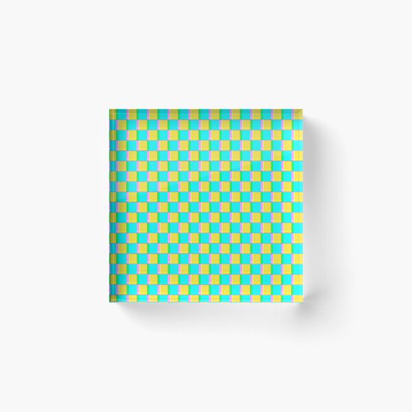Item preview, Buttermint Checker Print designed and sold by EnthuZed.