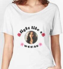 Fight Like Katherine Pierce Women's Relaxed Fit T-Shirt