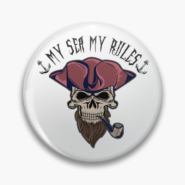 Item preview, Pirates on the High Seas My Sea My Rules Anchor Summer motif designed and sold by ReneMM.