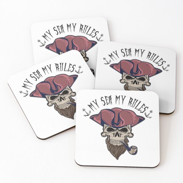 Item preview, Pirates on the High Seas My Sea My Rules Anchor Summer motif designed and sold by ReneMM.