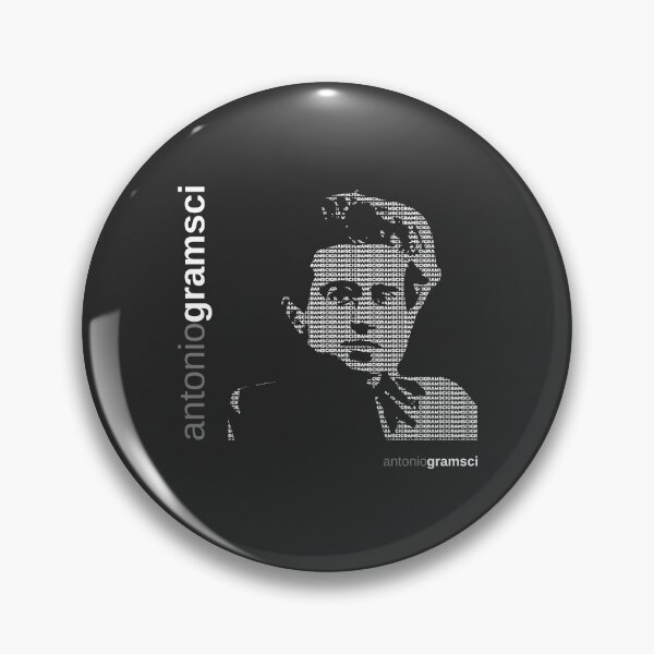 Item preview, Antonio Gramsci typographic poster designed and sold by CMYKStudio.