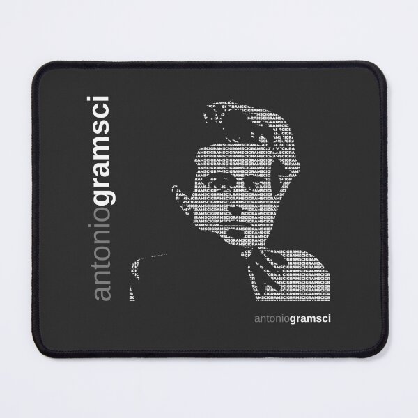 Item preview, Antonio Gramsci typographic poster designed and sold by CMYKStudio.