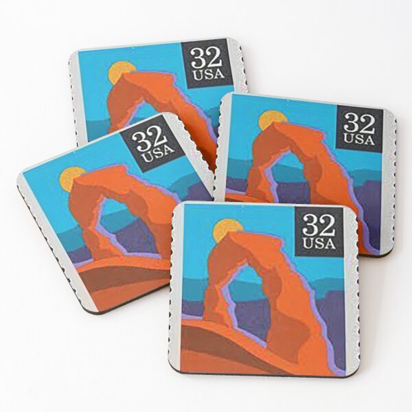 Item preview, Rainbow Bridge, Utah US Postage Stamp, Utah Statehood, Monument Valley Utah,   designed and sold by Nostrathomas66.