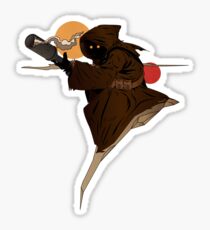 Scavenger of The Twin Sun Dunes Sticker