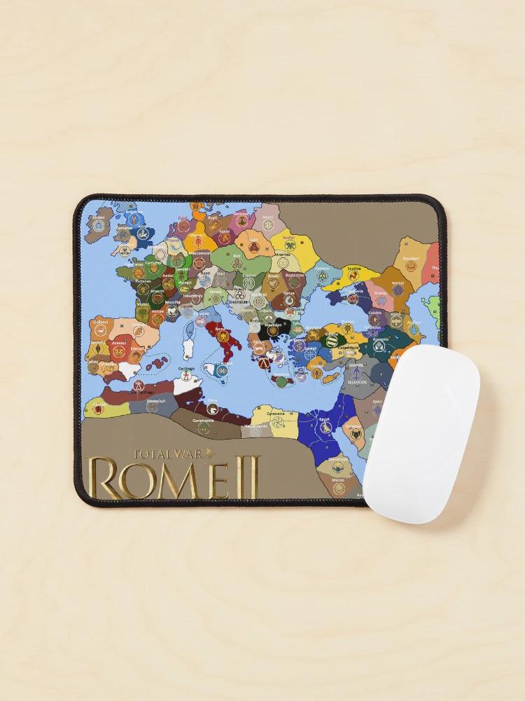 Rome Total War 2 Map Mouse Pad for Sale by The Pathfinders