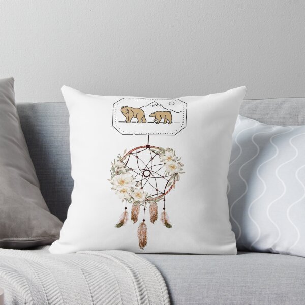 Item preview, Dream Catcher Bear - mother bear and bear cub designed and sold by bsrishika.