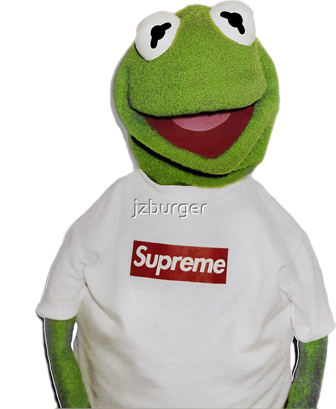 Kermit Supreme: Stickers | Redbubble
