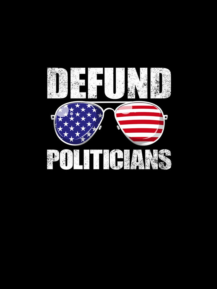 Aperçu 4 sur 4. Coque iPhone avec l'œuvre Defund Politicians USA Flag Aviators Anti Government Defund Gear créée et vendue par DynamicDesign.