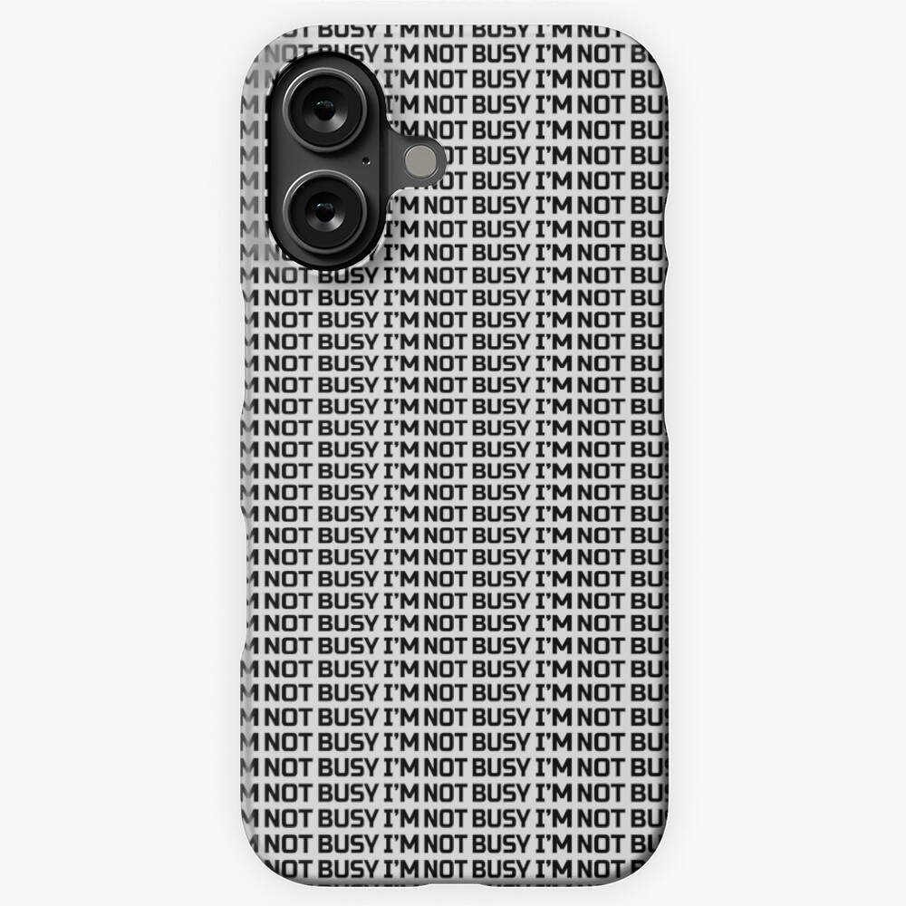 Artikel-Vorschau von iPhone Leichte Hülle, designt und verkauft von ImNotBusyBerlin.