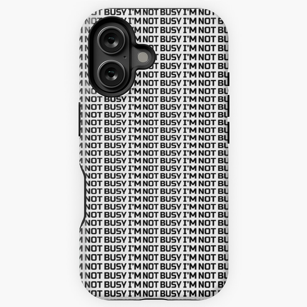 Artikel-Vorschau von iPhone Robuste Hülle, designt und verkauft von ImNotBusyBerlin.
