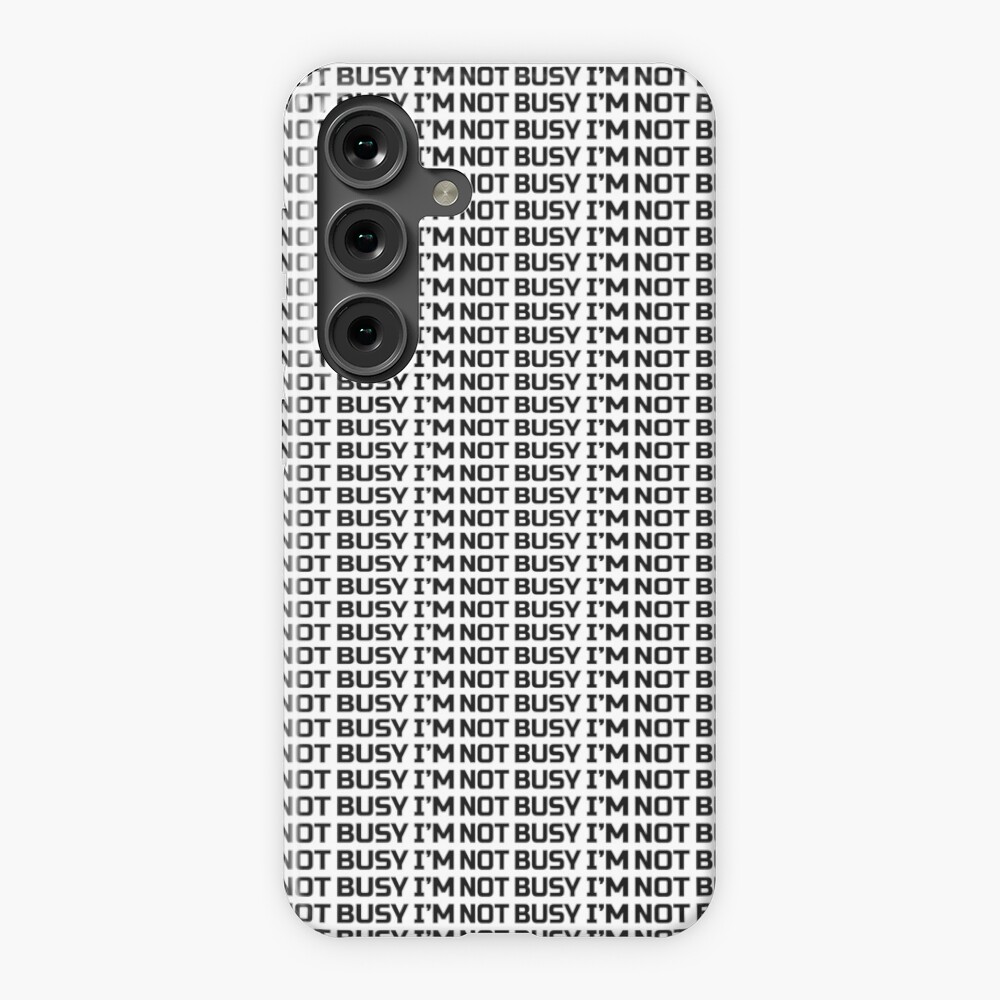 Artikel-Vorschau von Samsung Galaxy Leichte Hülle, designt und verkauft von ImNotBusyBerlin.