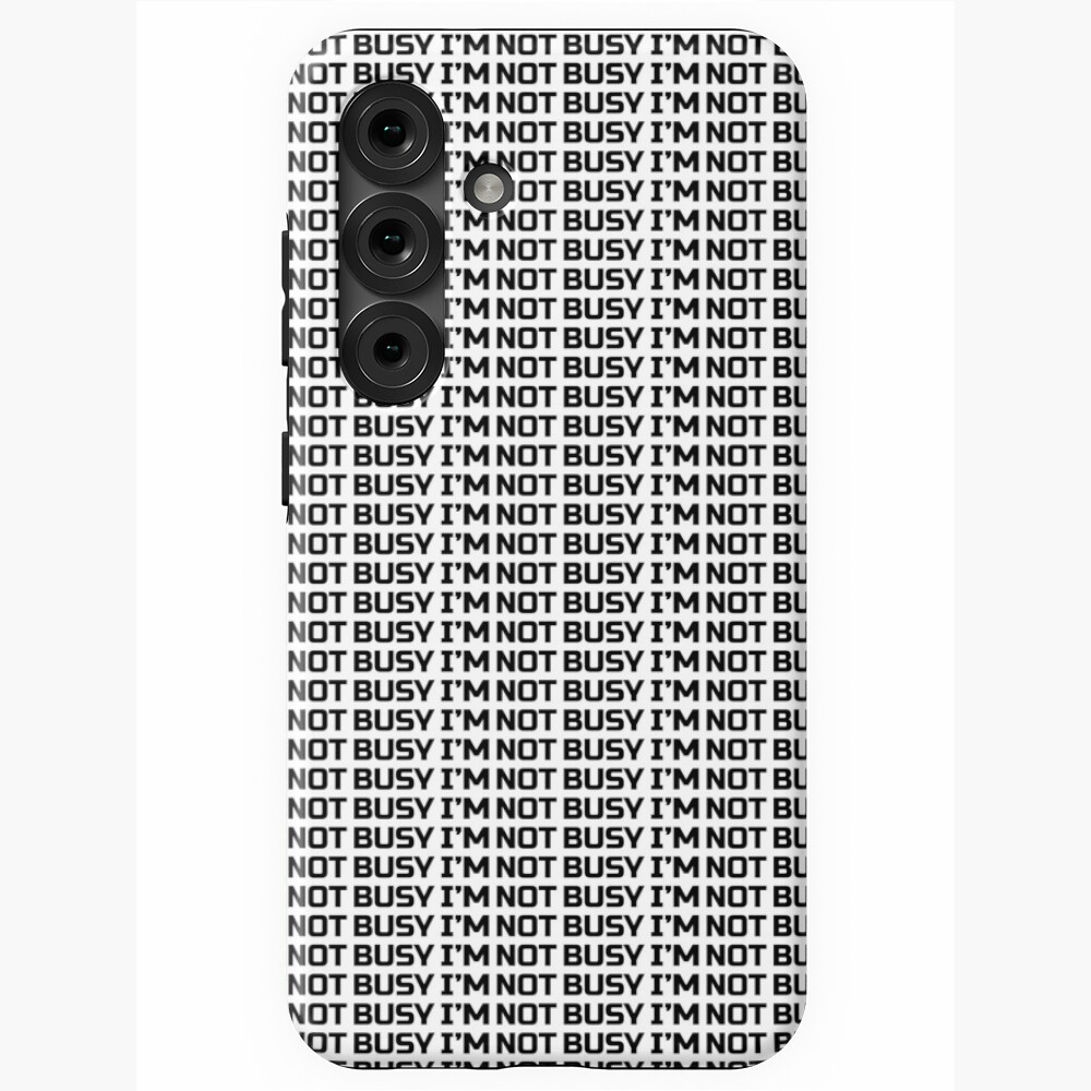 Artikel-Vorschau von Samsung Galaxy Robuste Hülle, designt und verkauft von ImNotBusyBerlin.