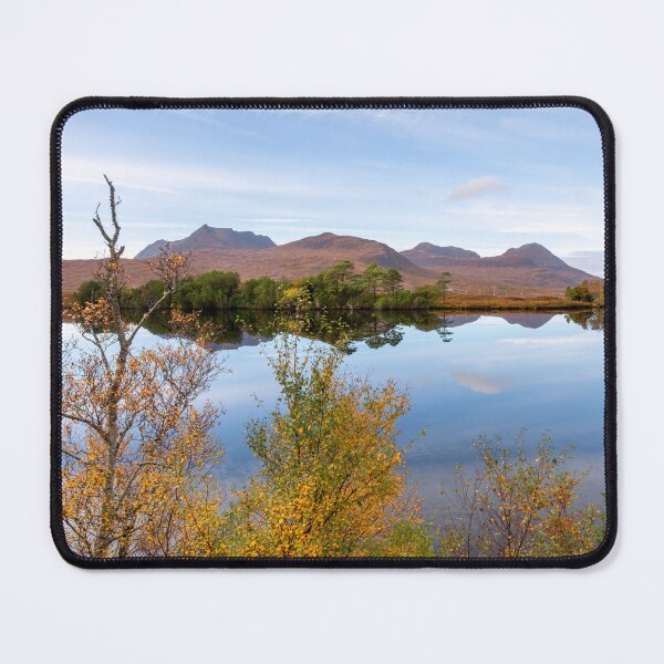 Item preview, Inverpolly Hills in Autumn Assynt Scotland designed and sold by PhotosEcosse.