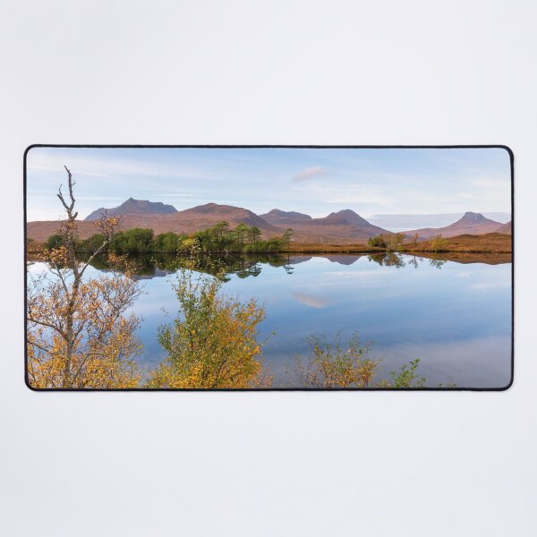 Item preview, Inverpolly Hills in Autumn Assynt Scotland designed and sold by PhotosEcosse.